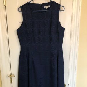 Eva Mendes Navy Blue dress from NY&CO